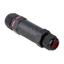 Кабельный коннектор I-образный (клеммник 3PIN) IP68 FreeTools EKF (plc-uac-cb3)