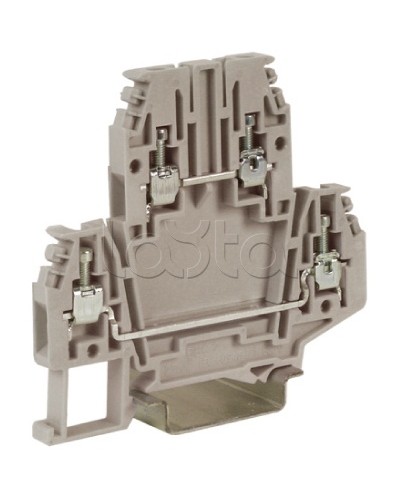 Зажим клеммный проходной 2.5 кв.мм DKC ZDB100GR в Стерлитамаке Клеммные колодки Pintop.ru