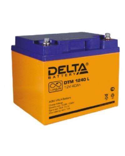Аккумулятор свинцово-кислотный Delta DTM 1240 L в Стерлитамаке Электротехническое оборудование Pintop.ru