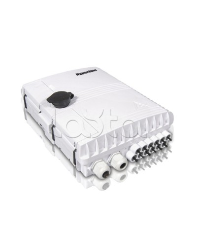 Бокс оптический настенный Hyperline FO-WBI-12A-GY в Стерлитамаке Кросс оптический Pintop.ru