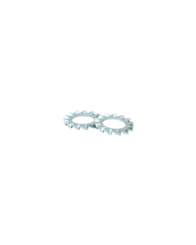 Шайба зубчатая М8 DIN 6798 A (упак. 200 шт) КМ-Профиль (SHZ8) в Стерлитамаке Аксессуары для лотков Pintop.ru