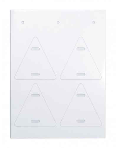 Маркировка для кабеля треугольник 58/55 DKC CIC58554TRW в Стерлитамаке Аксессуары для кабель-канала Pintop.ru