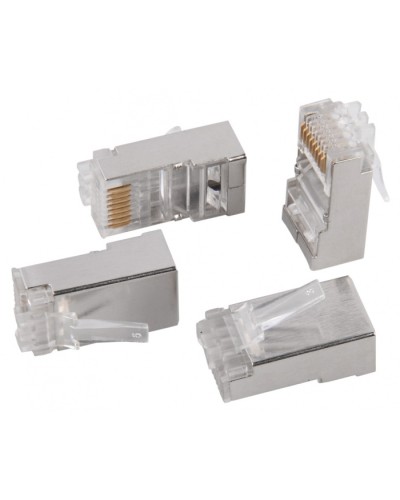 Разъём RJ-45 FTP для кабеля кат.5e IEK ITK CS3-1C5EF в Стерлитамаке Коннекторы и разъемы Pintop.ru