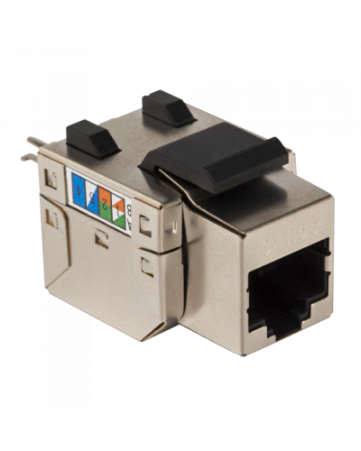 Модуль Keystone RJ45, Cat.5E, STP, 90 градусов, белый TWT (TWT-OK45STP/5E-WH) в Стерлитамаке Коннекторы и разъемы Pintop.ru