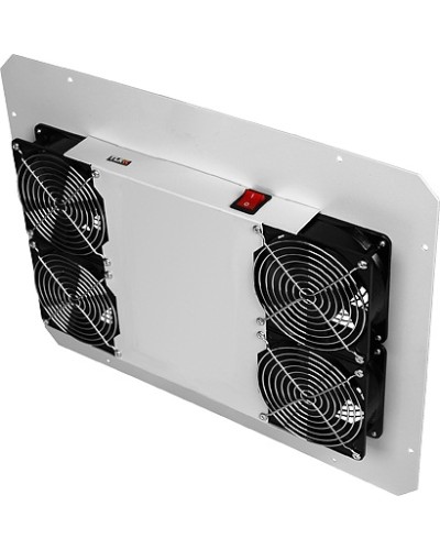 Панель вентиляционная с 4 вентиляторами TLK TLK-FAN4-GY в Стерлитамаке Вентиляторные модули Pintop.ru