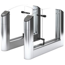Гибрид центрального модуля турникета с картоприемником с высокими створками Oxgard Praktika T-04-GCMТК-2R-660/900 (EM-Marine)