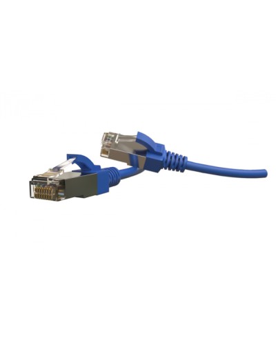 Патч-корд S/FTP Hyperline (PC-LPT-SFTP-RJ45-RJ45-C6-2M-LSZH-BL) в Стерлитамаке Патчкорды (медные) Pintop.ru