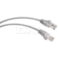 Шнур коммутационный 2xRJ-45/8P8C U/UTP кат.6 (2 м) Cabeus PC-UTP-RJ45-Cat.6-2m