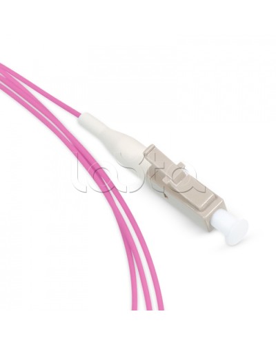 Пигтейл LC 50/125 mm (OM4) 1.5м LSZH Cabeus PT-LC-50-OM4 в Стерлитамаке Пигтейлы Pintop.ru