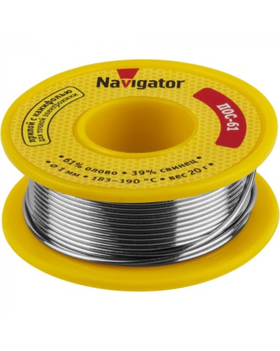 Припой Navigator 93 718 NEM-Pos04-61K-1-F20 в Стерлитамаке Аксессуары для кабель-канала Pintop.ru