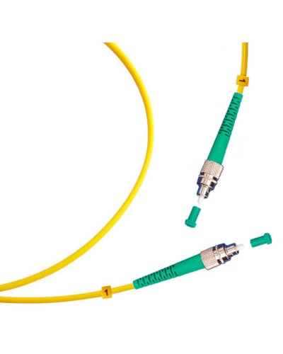 Шнур оптический simplex FC/APC-FC/APC 9/125 sm 20м LSZH Cabeus FOP(s)-9-FC/APC-FC/APC-20m в Стерлитамаке Патч-корды оптические Pintop.ru