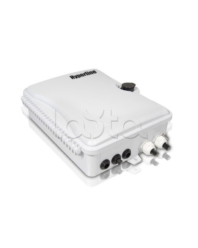 Бокс оптический настенный Hyperline FO-WBI-16A-GY в Стерлитамаке Кросс оптический Pintop.ru