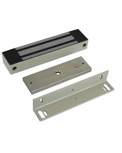 Замок электромагнитный влагозащищенный AccordTec ML-350N K-2 с уголком (серый) в Стерлитамаке Электромагнитные замки Pintop.ru