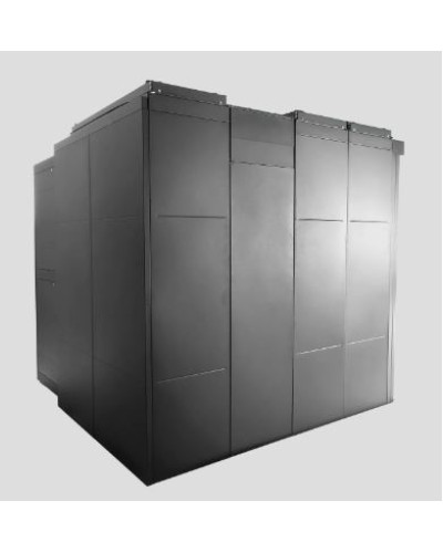 Панель задняя однорядного коридора сплошная 42U для шкафов серии ШТК-СП-42.×.× ЦМО ЦОД-СП-Ф1-42-9005 в Стерлитамаке Аксессуары для стоек и шкафов Pintop.ru