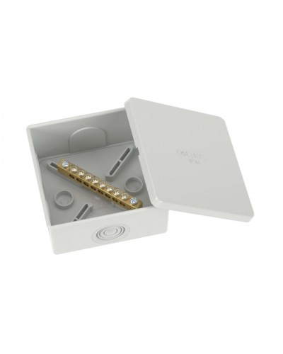 Коробка уравнивания потенциалов, 8 зажимов, 6 вводов д.20мм, 80х80х40мм, IP44 DKC (NE3108) в Стерлитамаке Распределительные коробки Pintop.ru