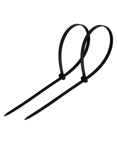 Стяжка нейлоновая неоткрывающаяся, безгалогенная (halogen free) 150x3.6мм, черная (100 шт) в Стерлитамаке Стяжки-хомуты Pintop.ru