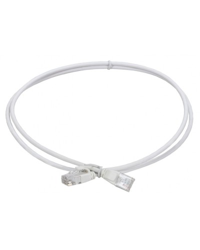 ITK Коммутационный шнур кат.5E UTP LSZH 2м slim язычок бел. (PC08-C5EUL-2M-SL-WT) в Стерлитамаке Патч-корды и пигтейлы Pintop.ru