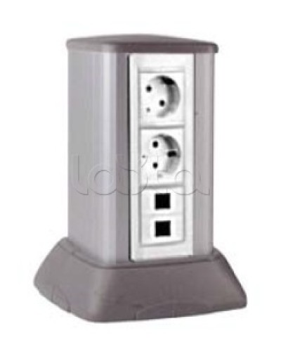 Миниколонна алюминиевая, 0.25 м DKC 19522 в Стерлитамаке Аксессуары для кабель-канала Pintop.ru