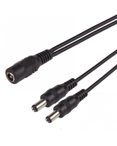 Разветвитель питания на 2 разъема 2,1*5,5мм REXANT (14-0320) в Стерлитамаке Коннекторы Pintop.ru