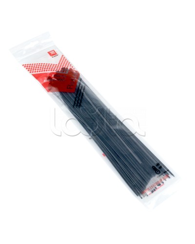 Хомут P6.6 стандартный (ч), 4.8x250 (50шт) FlexLock PROxima EKF (plc-fl-ctsb-4.8x250-r) в Стерлитамаке Стяжки-хомуты Pintop.ru