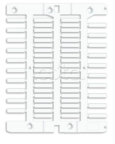 Маркировка для провода, жесткая, для трубочек. 4х18мм. Белая DKC NUT18 в Стерлитамаке Крепежные изделия Pintop.ru