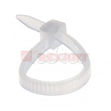 Хомут-стяжка нейлоновый 2.5х80 мм белый (100шт/уп) REXANT 07-0080