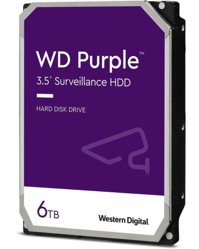 Жесткий диск Western Digital Purple HDD 6 Tb SATA-III 3.5 WD62PURZ в Стерлитамаке Жесткие диски (HDD) Pintop.ru
