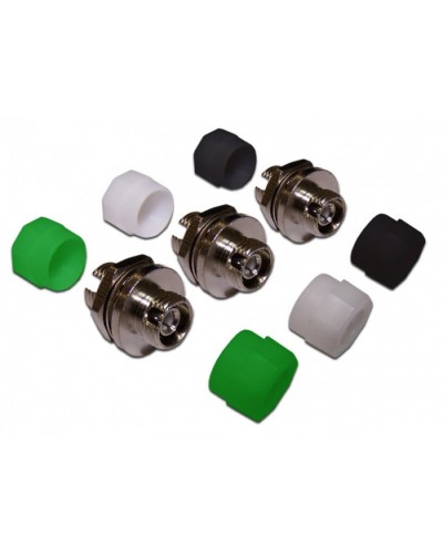 Адаптер оптический SC без фланцев, OM3, симплексный LANMASTER LAN-SC/NF-AM-OM3 в Стерлитамаке Коннекторы Pintop.ru