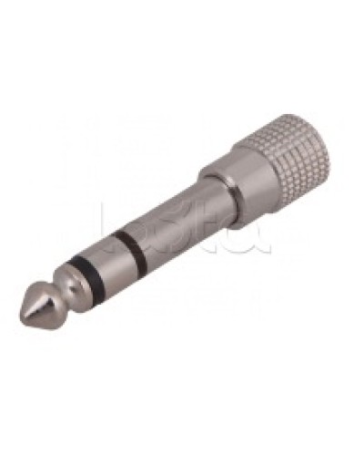 Переходник штекер 6.3мм стерео - гнездо 3.5мм стерео (металл) (50шт/уп) REXANT 14-0205 в Стерлитамаке Коннекторы Pintop.ru