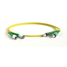 Патч-корд волоконно-оптический Hyperline FC-D2-9-SC/AR-ST/AR-H-2M-LSZH-YL