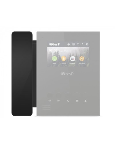 Аудиотрубка дополнительная BAS-IP SP-AU BLACK в Стерлитамаке Абонентские IP устройства Pintop.ru