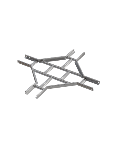 Х-разветвитель лестничный 50х600х1,2 мм INOX304 N КМ-Профиль (LXD50-600-1.2 INOX304 N) в Стерлитамаке Аксессуары для лотков Pintop.ru