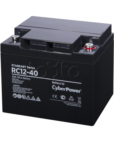 Аккумуляторная батарея CyberPower RC 12-40 в Стерлитамаке Электротехническое оборудование Pintop.ru