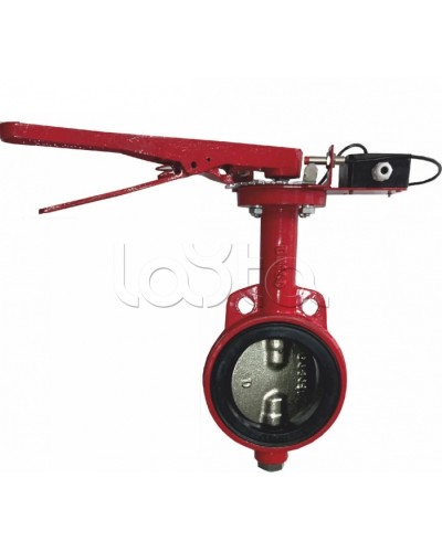 Затвордисковый с ручным приводом с контролем положения УКПЗА Спецавтоматика 3т 125/1,6(Р)-Ф.У3.1-АМК-125v2 в Стерлитамаке Затворы дисковые Pintop.ru