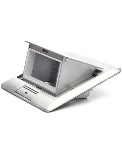 Люк в пол на 2 модуля (45х45мм), стальной Экопласт 70021 в Стерлитамаке Системы лючков и колонн Pintop.ru