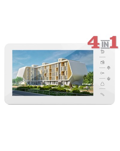 Монитор цветного видеодомофона Tantos Prime HD (White) в Стерлитамаке Абонентские видеоустройства Pintop.ru