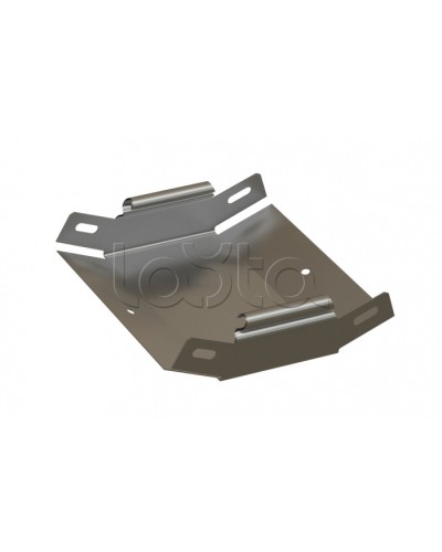 Угол 45° вертикальный внутренний Hyperline RST-VIA45-600-50-0,8-SZ в Стерлитамаке Аксессуары для лотков Pintop.ru