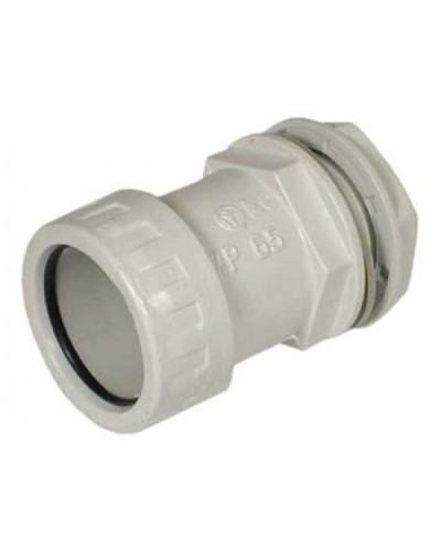 Муфта «труба-коробка» D25 мм , без галогена Экопласт 42725HF в Стерлитамаке Аксессуары для труб (ОКЛ) Экопласт Pintop.ru