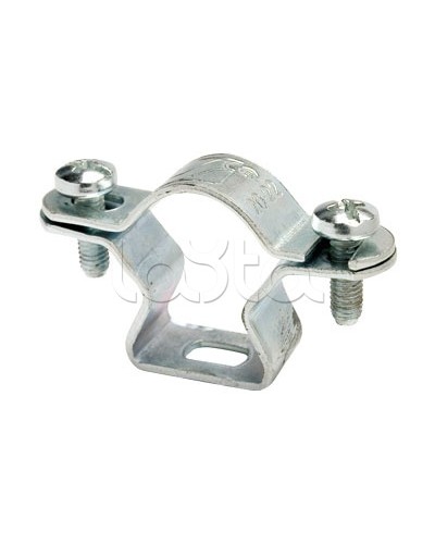 Стальной хомут 50-1 1/2 мм, оцинкованная сталь DKC 6040-50 в Стерлитамаке Крепеж Pintop.ru