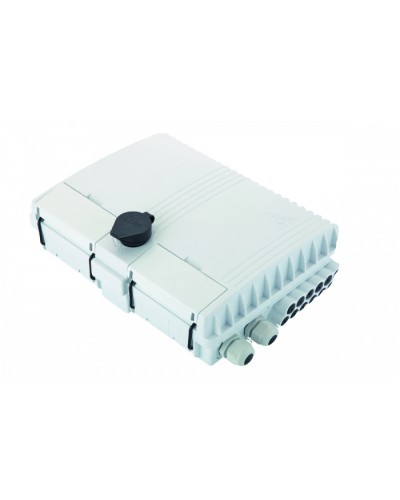 Бокс оптический настенный FTTx, IP65, 16 адаптеров, белый Eurolan (48P-00-16-65WT) в Стерлитамаке Проходные адаптеры и розетки оптические Pintop.ru