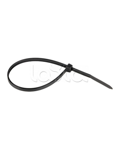 Хомут нейлоновый черный (3,6х180) (100шт.) EKF Basic (plc-cb-3.6x180) в Стерлитамаке Стяжки-хомуты Pintop.ru