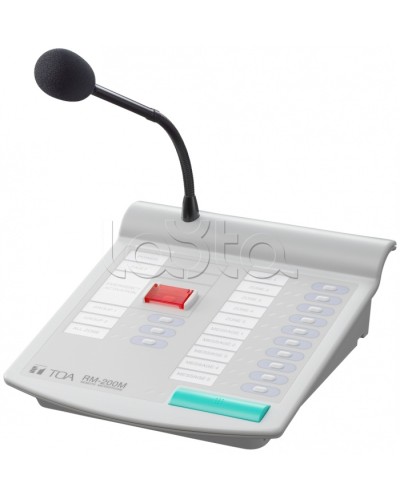 Панель микрофонная TOА RM-200M S в Стерлитамаке Системы оповещения и трансляции TOA Pintop.ru