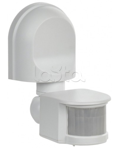 Датчик движения ДД-008 1100Вт 180град 12м IP44 белый IEK (LDD10-008-1100-001) в Стерлитамаке Дополнительное оборудование для ОПС Pintop.ru