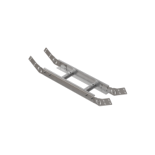 Вертикальный шарнирный угол 80х800х2,0 мм HD N КМ-профиль (LSHL80-800-2.0 HD N)