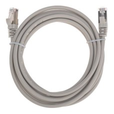 Патч-корд F/UTP, CAT 5e, RJ45-RJ45, 26AWG, LSZH, серый, 3м REXANT 02-0110-3