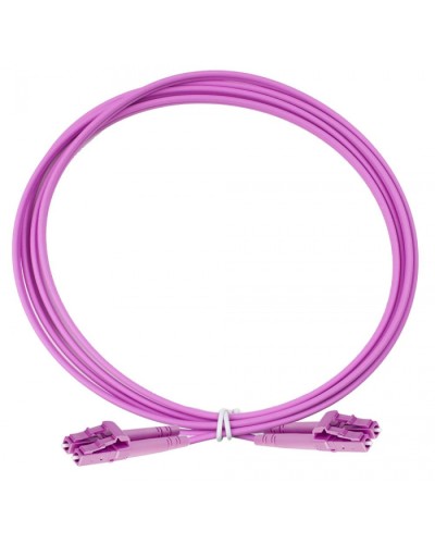 Оптический коммутационный шнур дуплексный, 2х50/125, OM4, LC-LC, 1 м Eurolan (41F-40-LC-LC-01) в Стерлитамаке Патч-корды и пигтейлы Pintop.ru