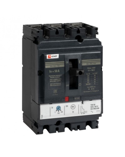Выключатель автоматический ВА-99C (Compact NS) 100/ 50А 3P 36кА EKF PROxima (mccb99C-100-50) в Стерлитамаке Электротехническое оборудование Pintop.ru