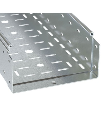 Лоток перфорированный 200х100 L 2000 толщ. 1,2 мм, горячеоцинкованный DKC (3533312HDZ) в Стерлитамаке Кабельные лотки Pintop.ru