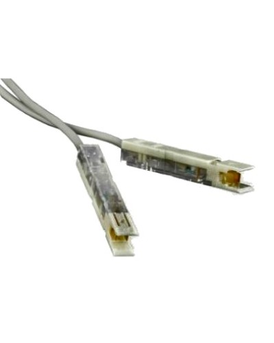 Патч-корд 110 тип - 110 тип, 1 пара, 1 м, серый LANMASTER LAN-P1-P1-1m в Стерлитамаке Патч-корды и пигтейлы Pintop.ru