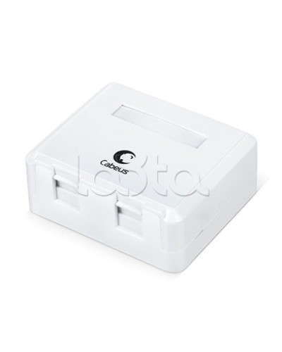 Корпус внешней настенной розетки на 2 Keystone Cabeus MB-2 в Стерлитамаке Аксессуары для стоек и шкафов Pintop.ru